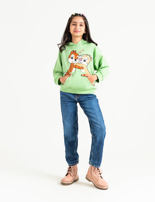 CHIP N DALE GRAPHIC HOODIE