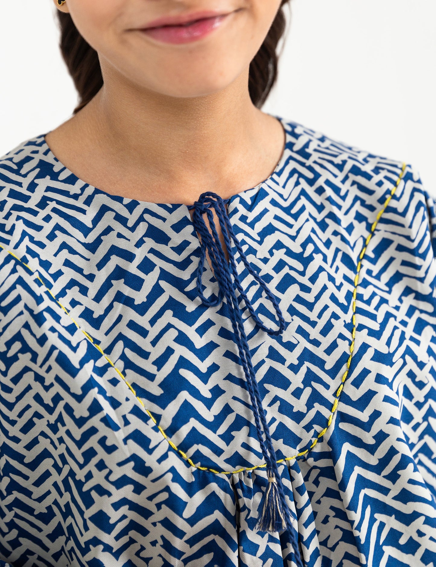 STYLISED PRINTED TOP