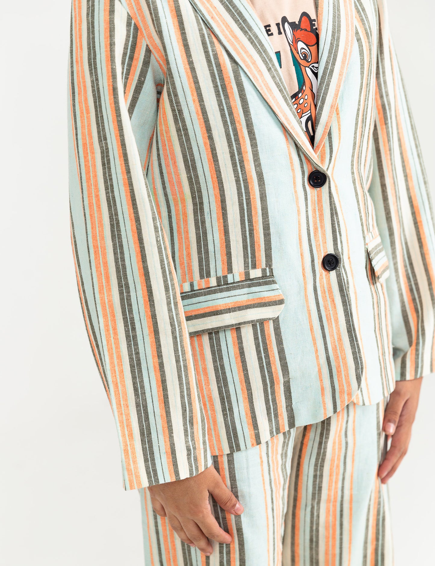 STYLISED STRIPED TOP