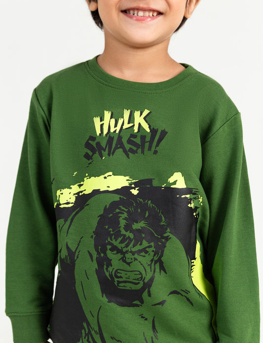 HULK GRAPHIC SWEATSHIRT