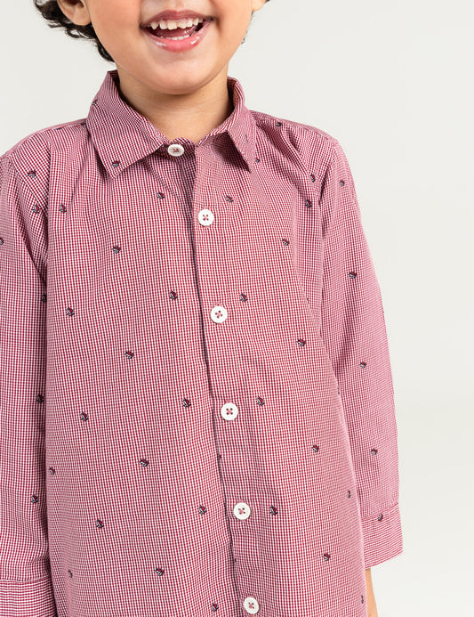 STYLISED BUTTON DOWN SHIRT