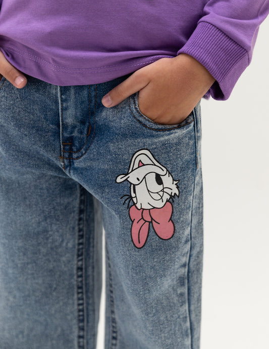 DAISY DUCK GRAPHIC DENIM