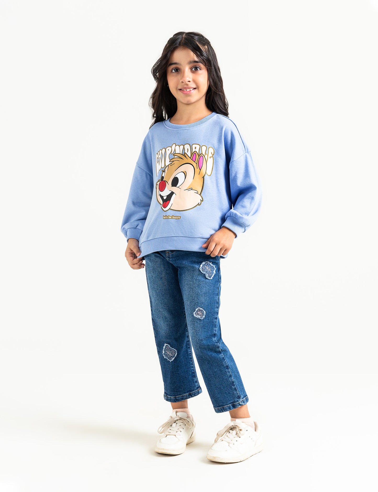 CHIP N DALE GRAPHIC SWEATSHIRT