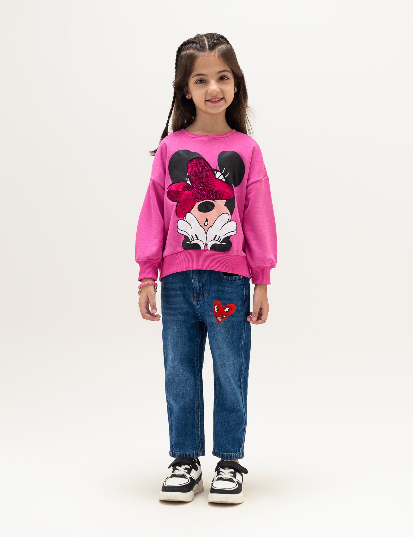 MINNIE SEQUINED SWEATSHIRT