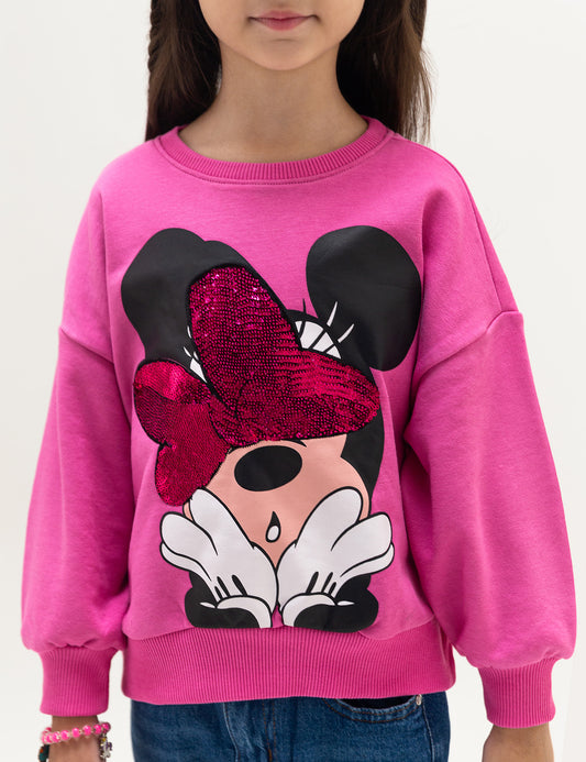 MINNIE SEQUINED SWEATSHIRT