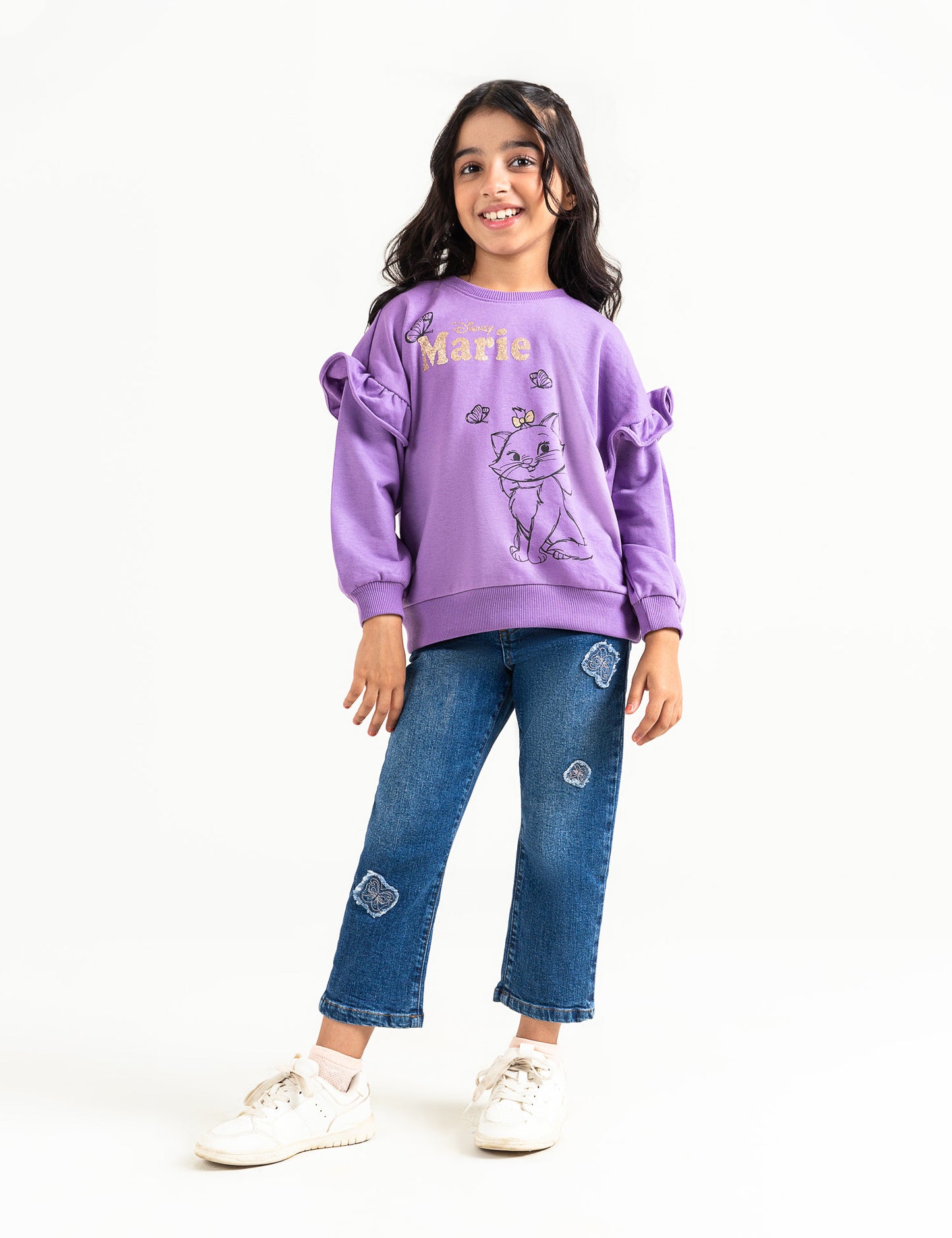 DISNEY MARIE GRAPHIC SWEATSHIRT