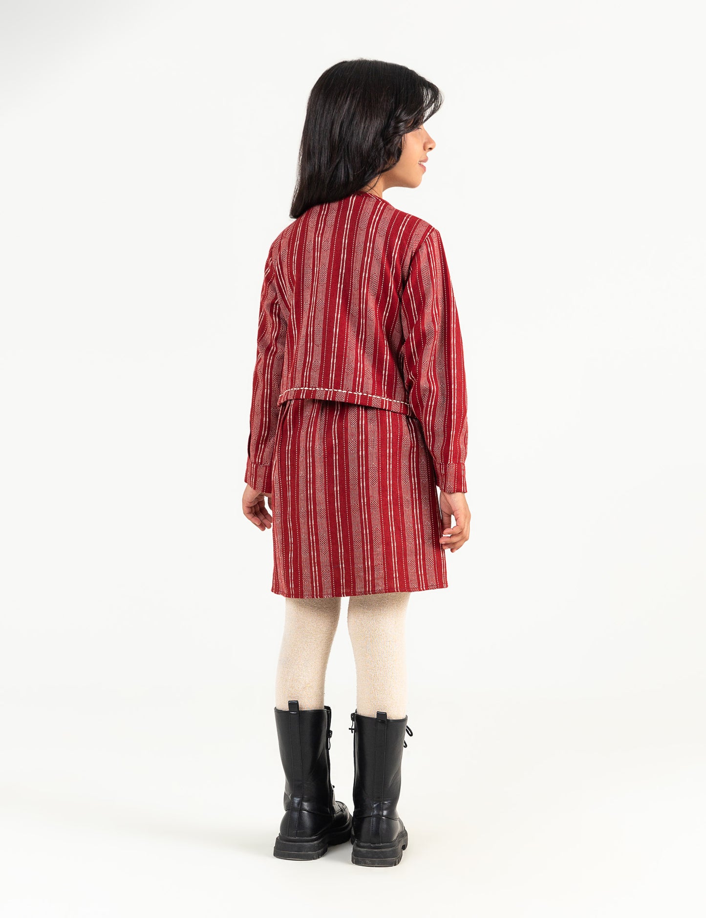 STRIPED TEXTURED JACKET