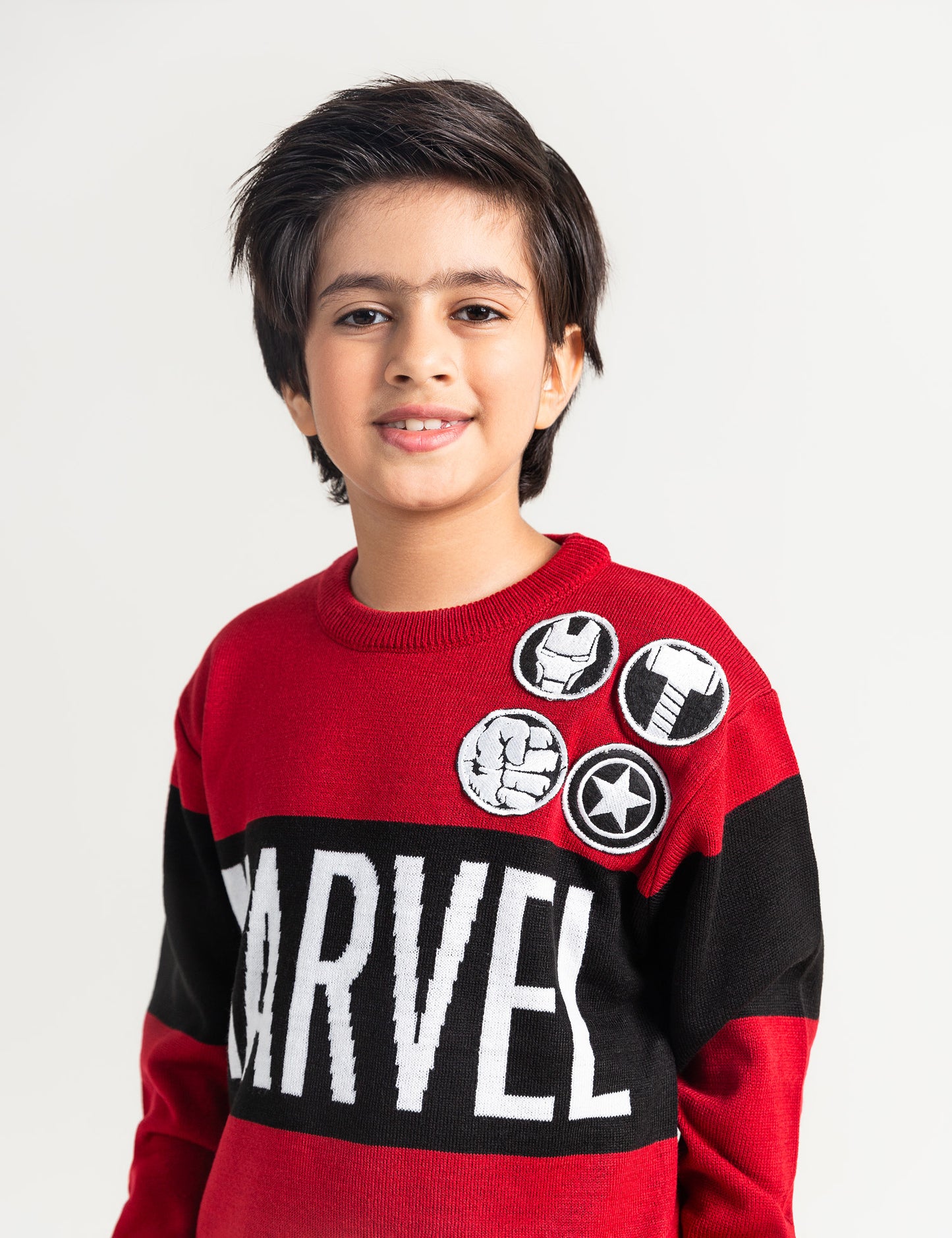 MARVEL GRAPHIC SWEATER