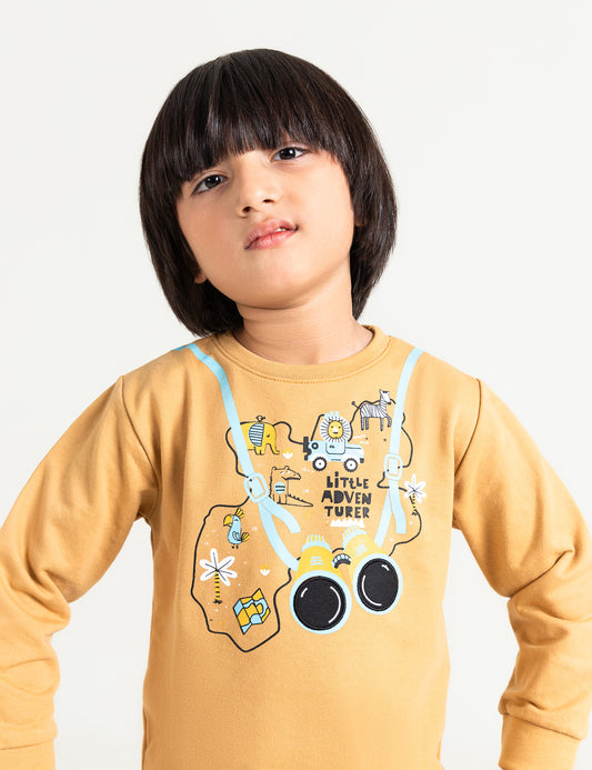 LITTLE ADVENTURER GRAPHIC SWEATSHIRT