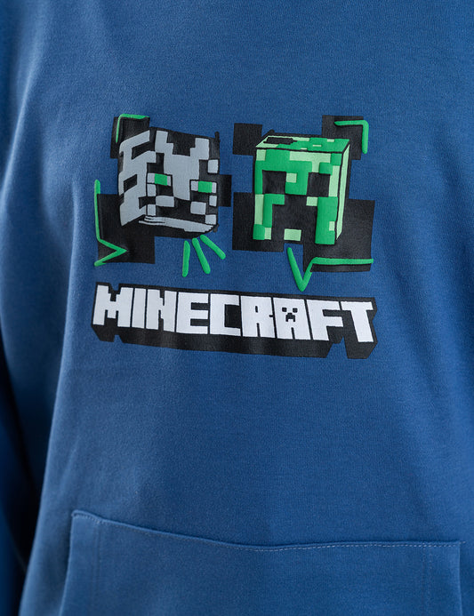 2 PIECE MINECRAFT PRINTED SUIT