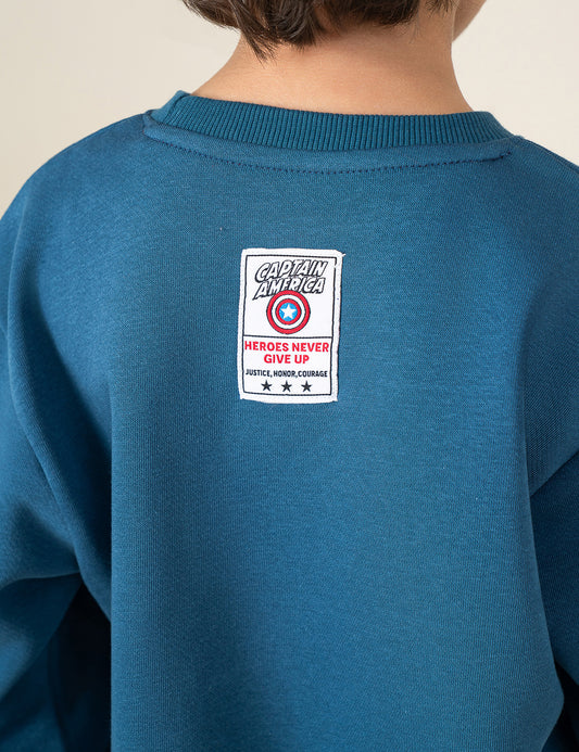 CAPTAIN SHEILD GRAPHIC SWEATSHIRT