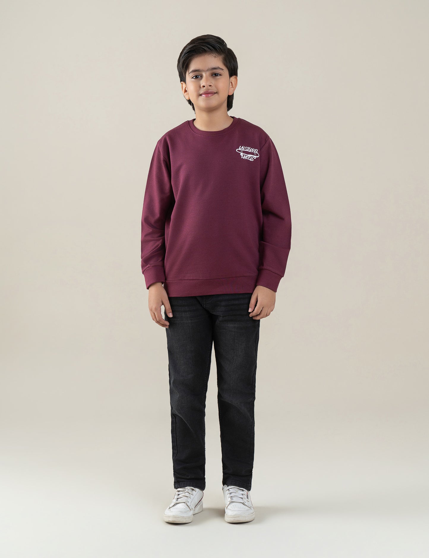 UNSTOPPABLE WHEELS GRAPHIC SWEATSHIRT