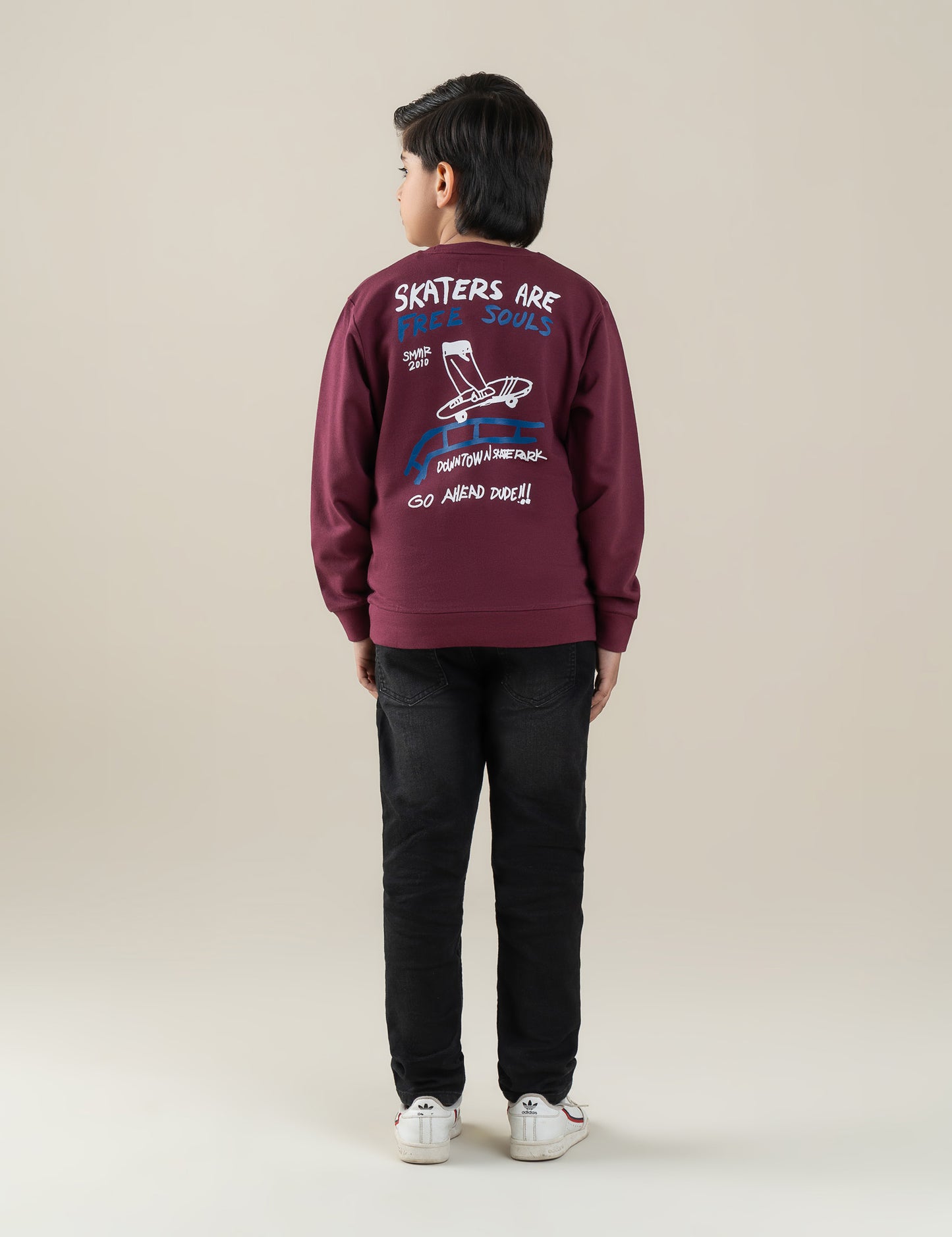 UNSTOPPABLE WHEELS GRAPHIC SWEATSHIRT