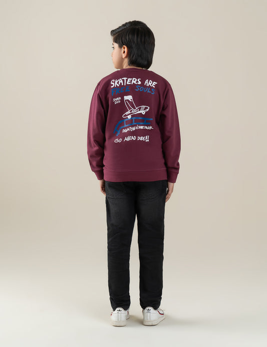 UNSTOPPABLE WHEELS GRAPHIC SWEATSHIRT