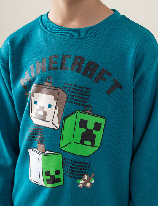 MINECRAFT GRAPHIC SWEATSHIRT