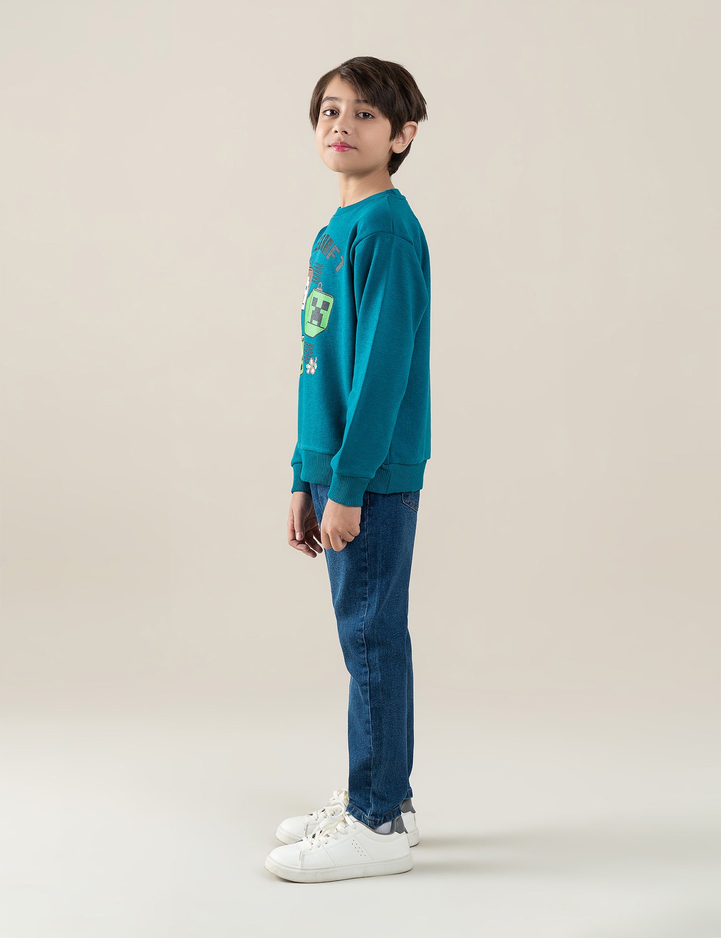 MINECRAFT GRAPHIC SWEATSHIRT