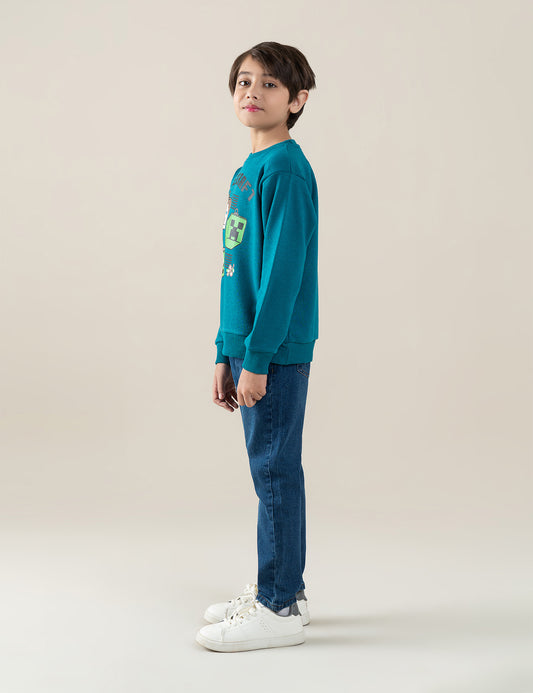 MINECRAFT GRAPHIC SWEATSHIRT