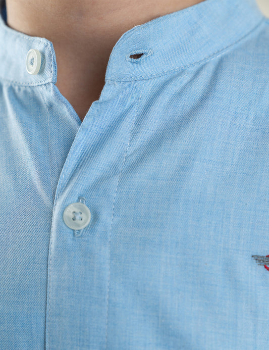 BUTTON DOWN PRINTED SHIRT