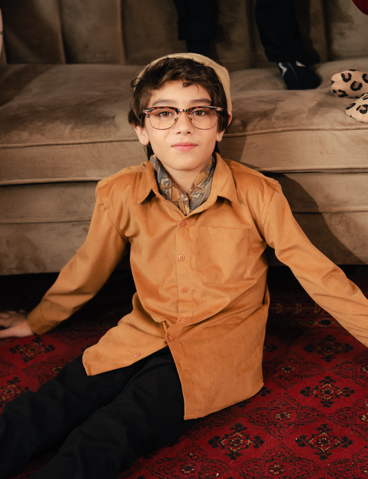 BUTTON DOWN CORDUROY SHIRT