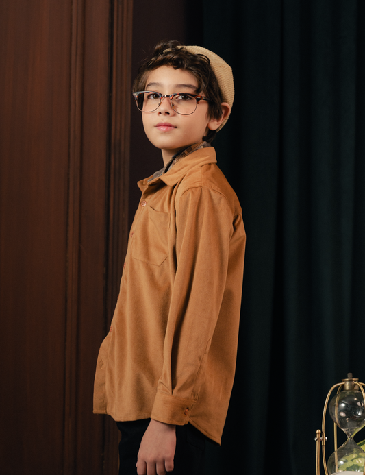 BUTTON DOWN CORDUROY SHIRT