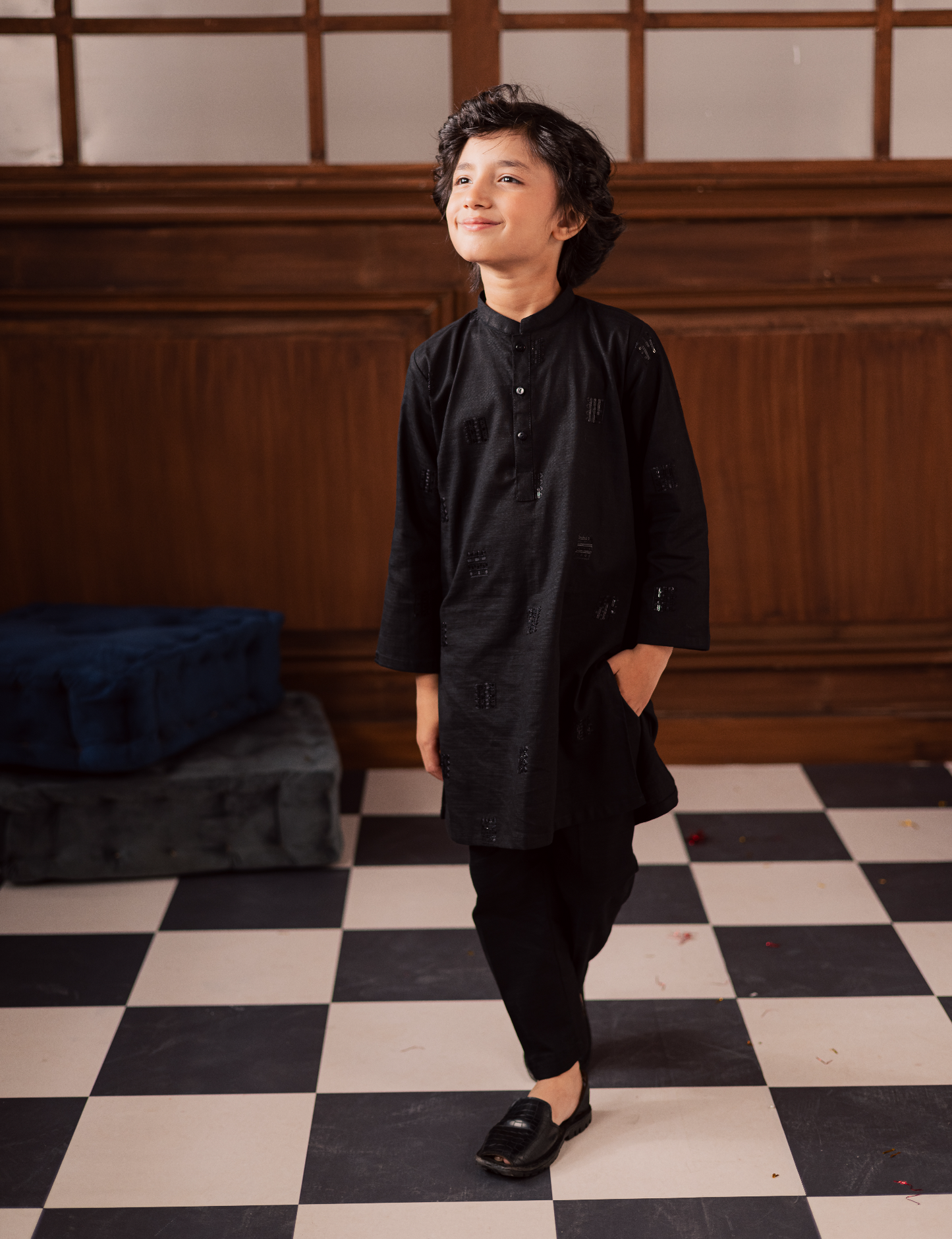 2 PIECE EMBROIDERED SUIT