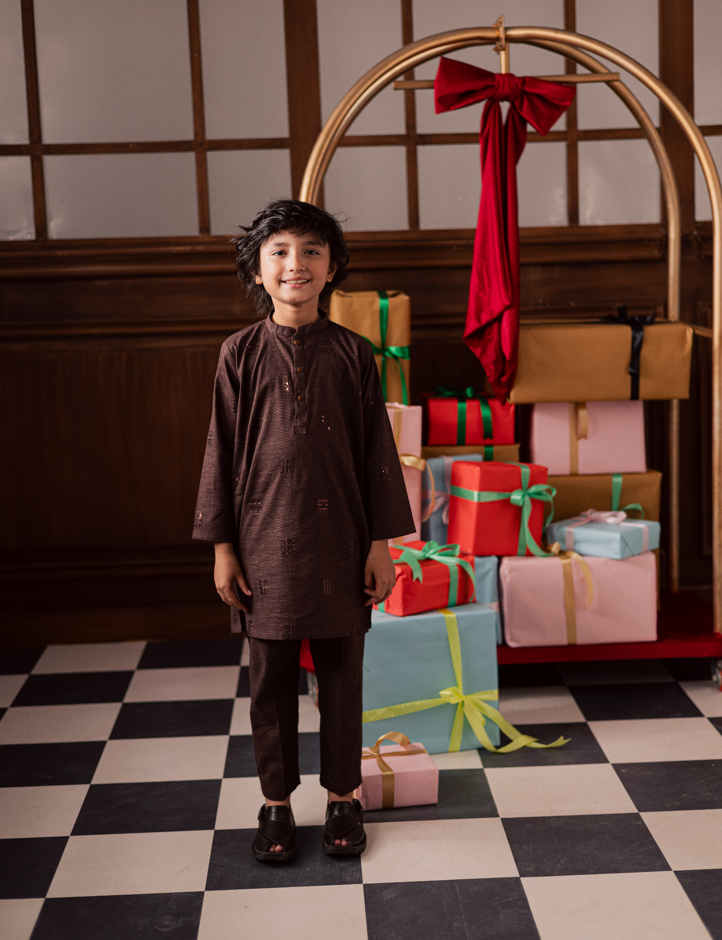 2 PIECE EMBROIDERED SUIT