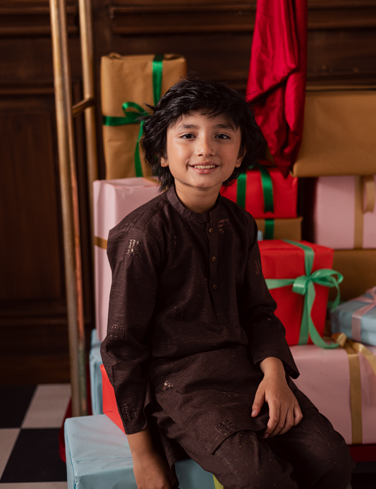 2 PIECE EMBROIDERED SUIT