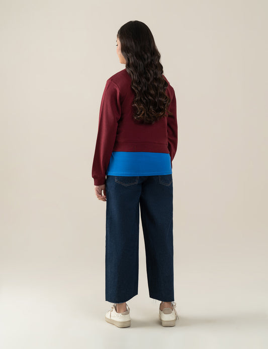 LOVE WHAT YOU CARE FOR PRINTED SWEATSHIRT