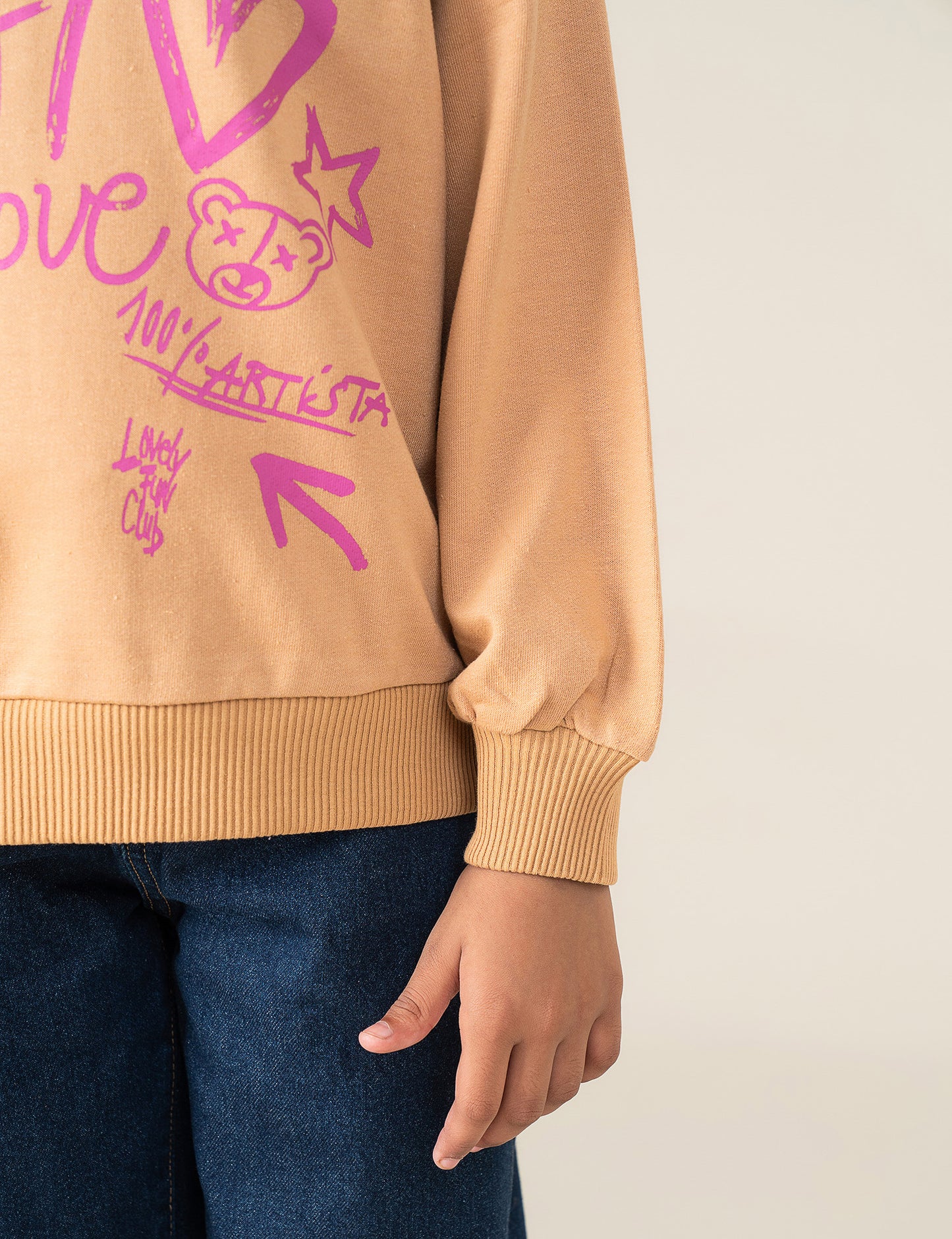 ARTIST OF THE DAY PRINTED SWEATSHIRT