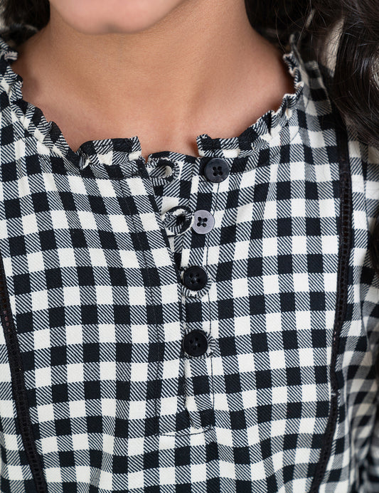 CHECKERED DRESS