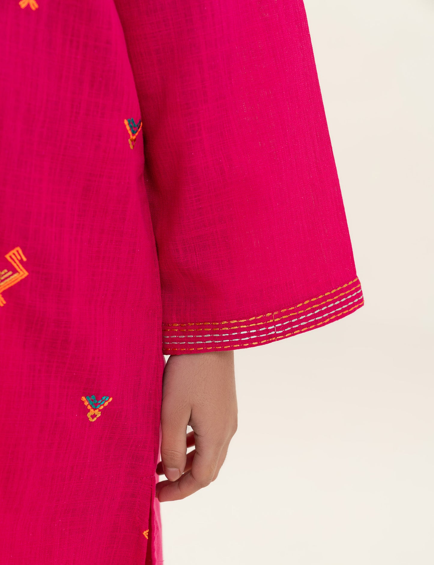 2 PIECE VIBRANT EMBROIDERED SUIT