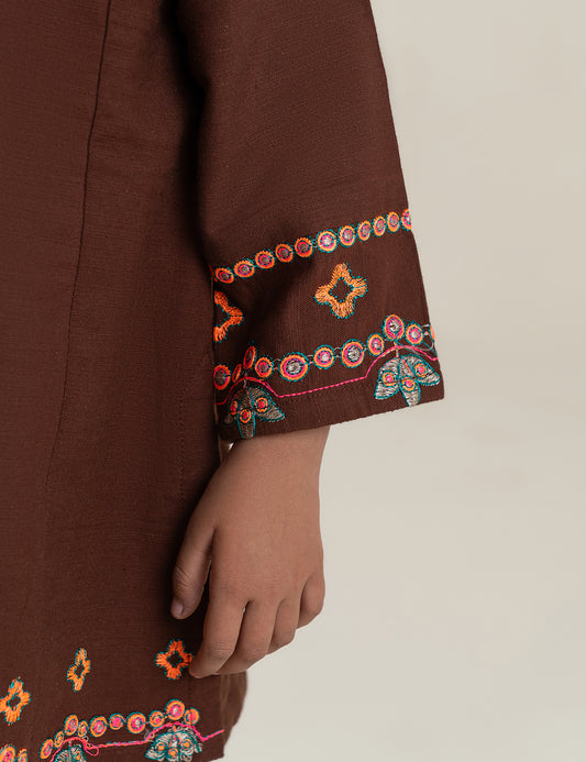 2 PIECE VIBRANT EMBROIDERED SUIT