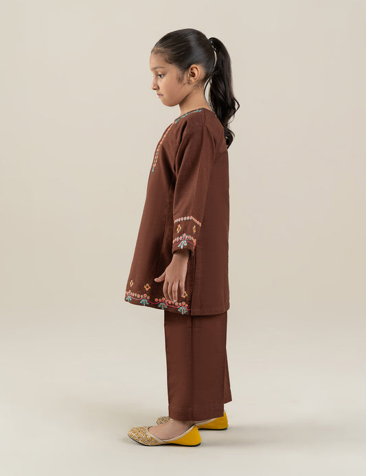 2 PIECE VIBRANT EMBROIDERED SUIT