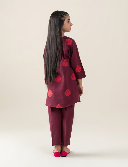 2 PIECE JACQUARD SUIT