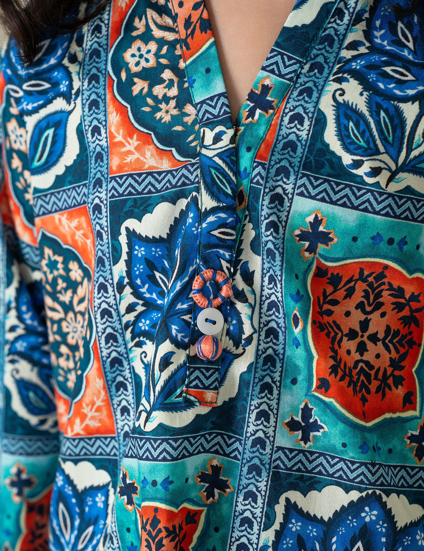 2 PIECE PRINTED SUIT