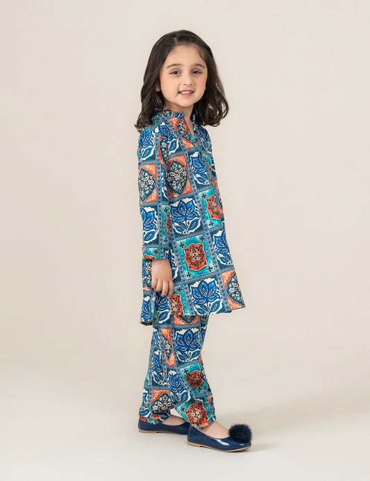 2 PIECE PRINTED SUIT