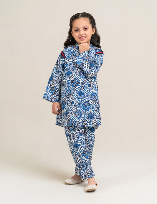2 PIECE PRINTED SUIT