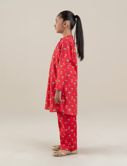 2 PIECE PRINTED SUIT