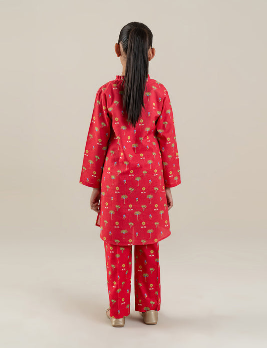 2 PIECE PRINTED SUIT