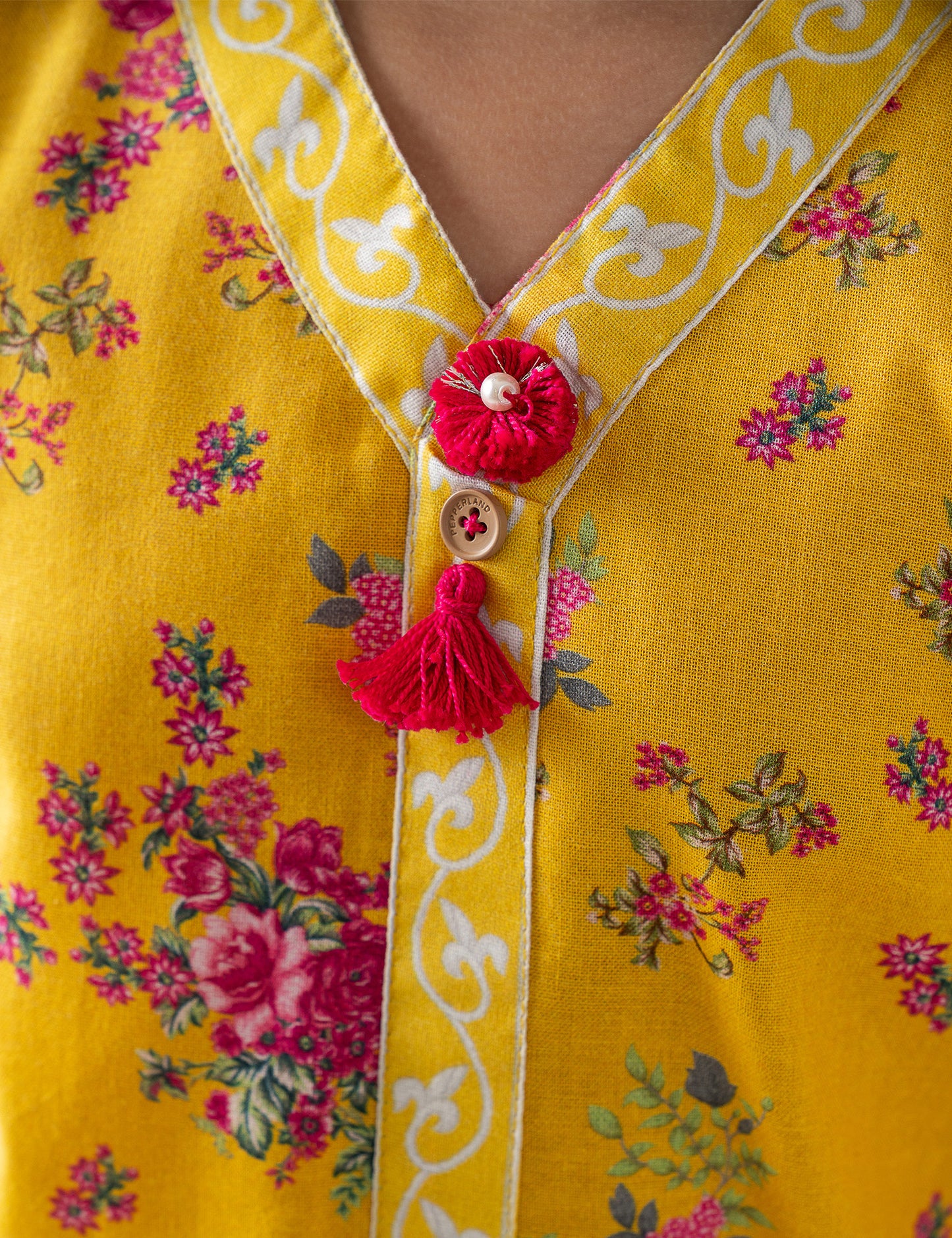 2 PIECE PRINTED SUIT