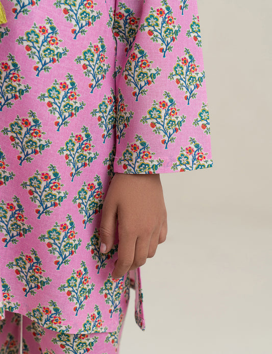 2 PIECE PRINTED SUIT