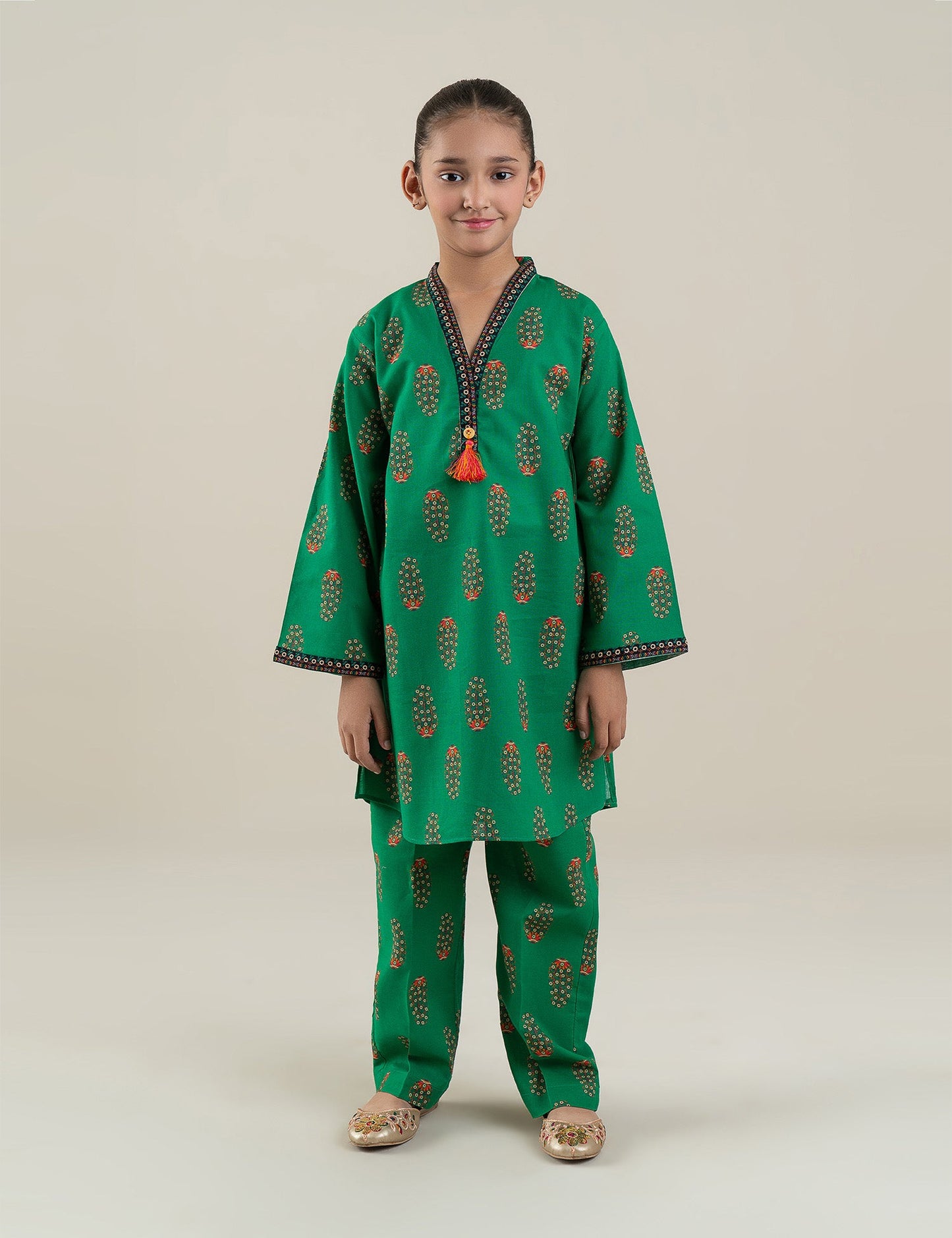 2 PIECE PRINTED SUIT