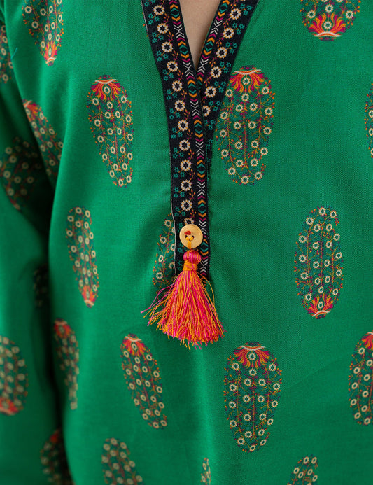 2 PIECE PRINTED SUIT