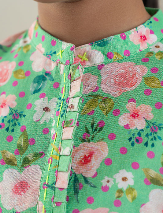 2 PIECE FLORAL PRINTED SUIT