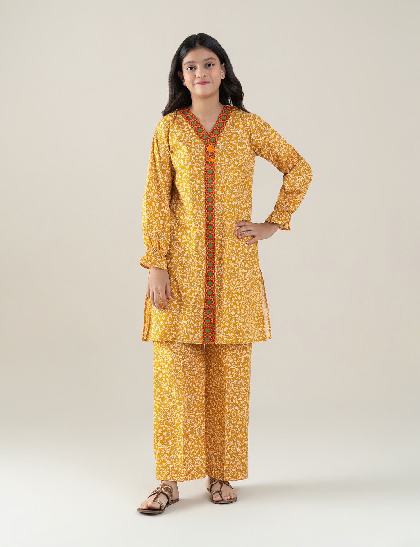 2 PIECE PRINTED SUIT