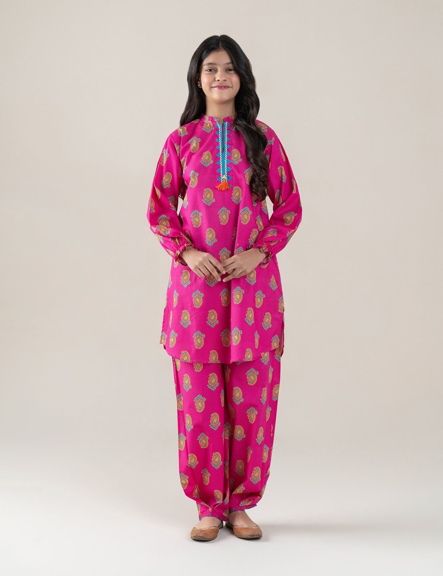 2 PIECE PRINTED SUIT