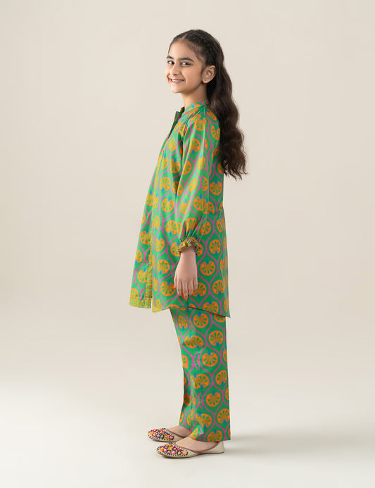 2 PIECE PRINTED SUIT