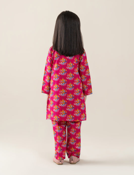 2 PIECE PRINTED SUIT