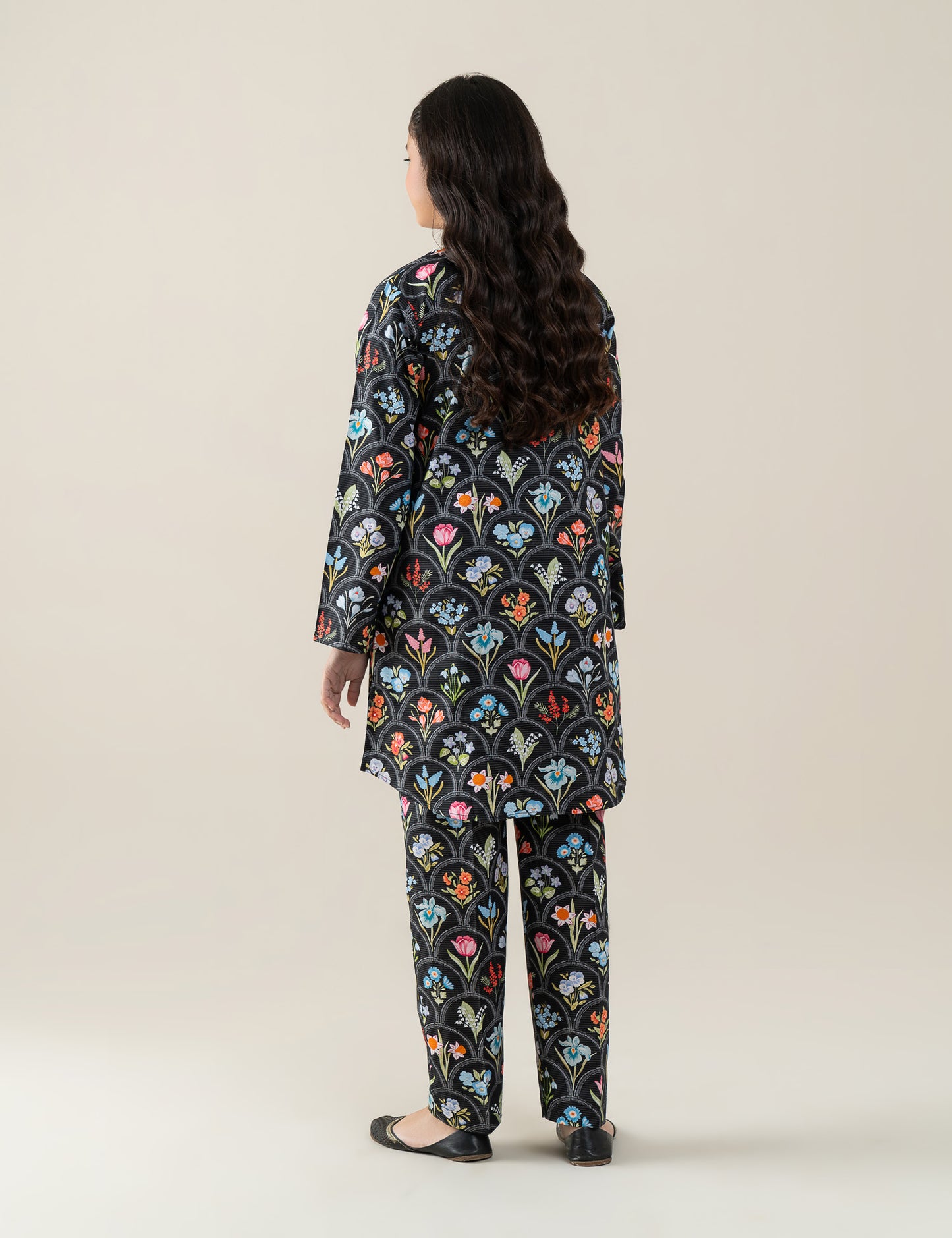 2 PIECE PRINTED SUIT