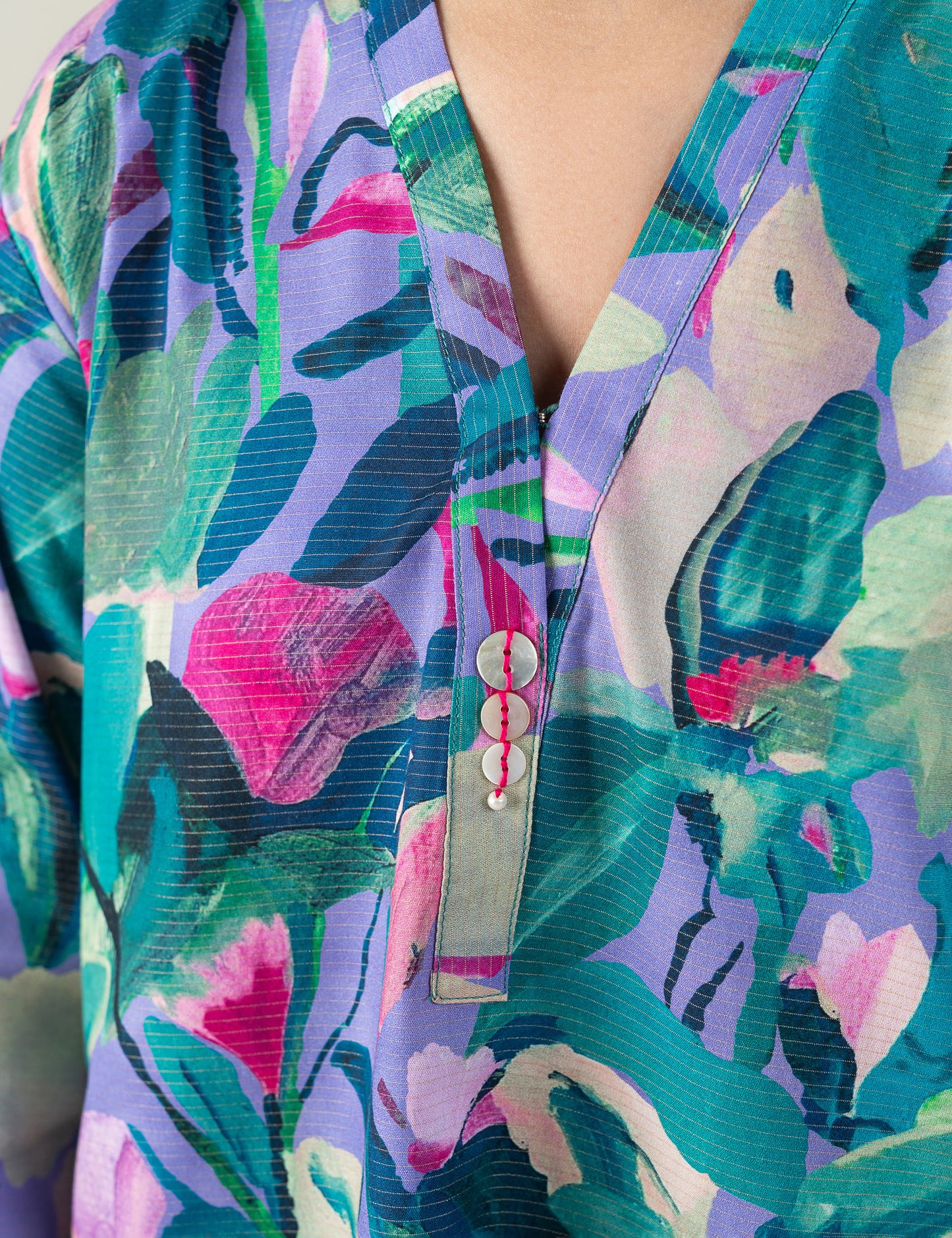 2 PIECE PRINTED SUIT